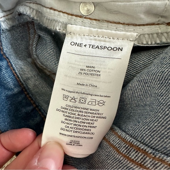 One Teaspoon 1982S High Waist Balloon Denim Jeans‎ Dream Size 29 - Picture 9 of 12